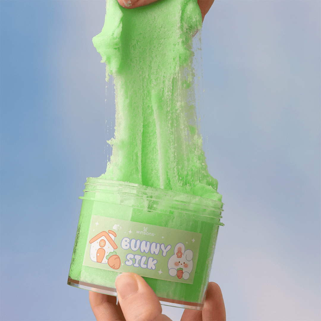 Bunny Silk Slime Kit