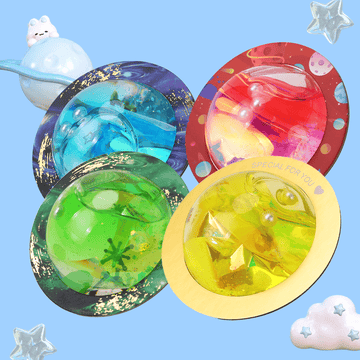 Zodiac Constellation Glitter Slime