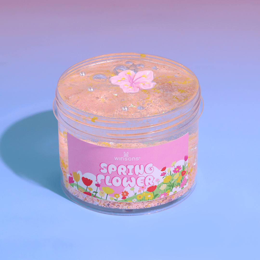 Spring Flower Clear Slime