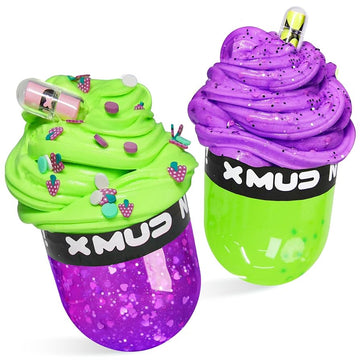 X MUD Flashing Grape Capsule Slime