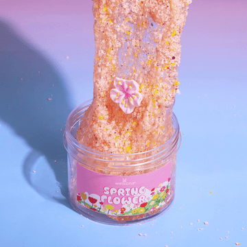 Spring Flower Clear Slime
